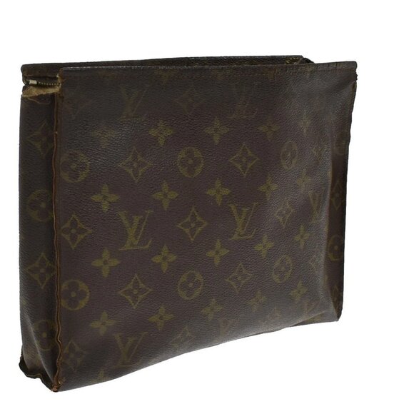 LOUIS VUITTON Poche Toilette 26 Clutch Pouch Bag Monogram Leather M47542 08KB051 - Picture 3 of 14